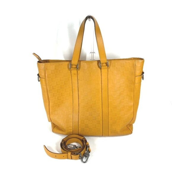 LOUIS VUITTON N41228 Damier Infini Tadao Shoulder Bag Crossbody 2WAY Tote Bag - Picture 1 of 16